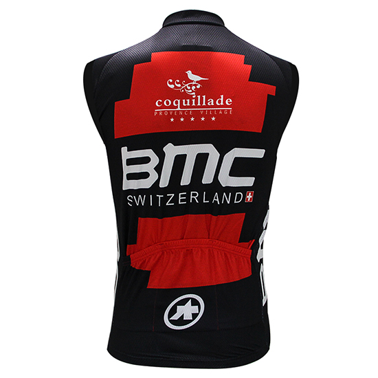 Gilet antivento BMC 2017 rosso e nero - Clicca l'immagine per chiudere